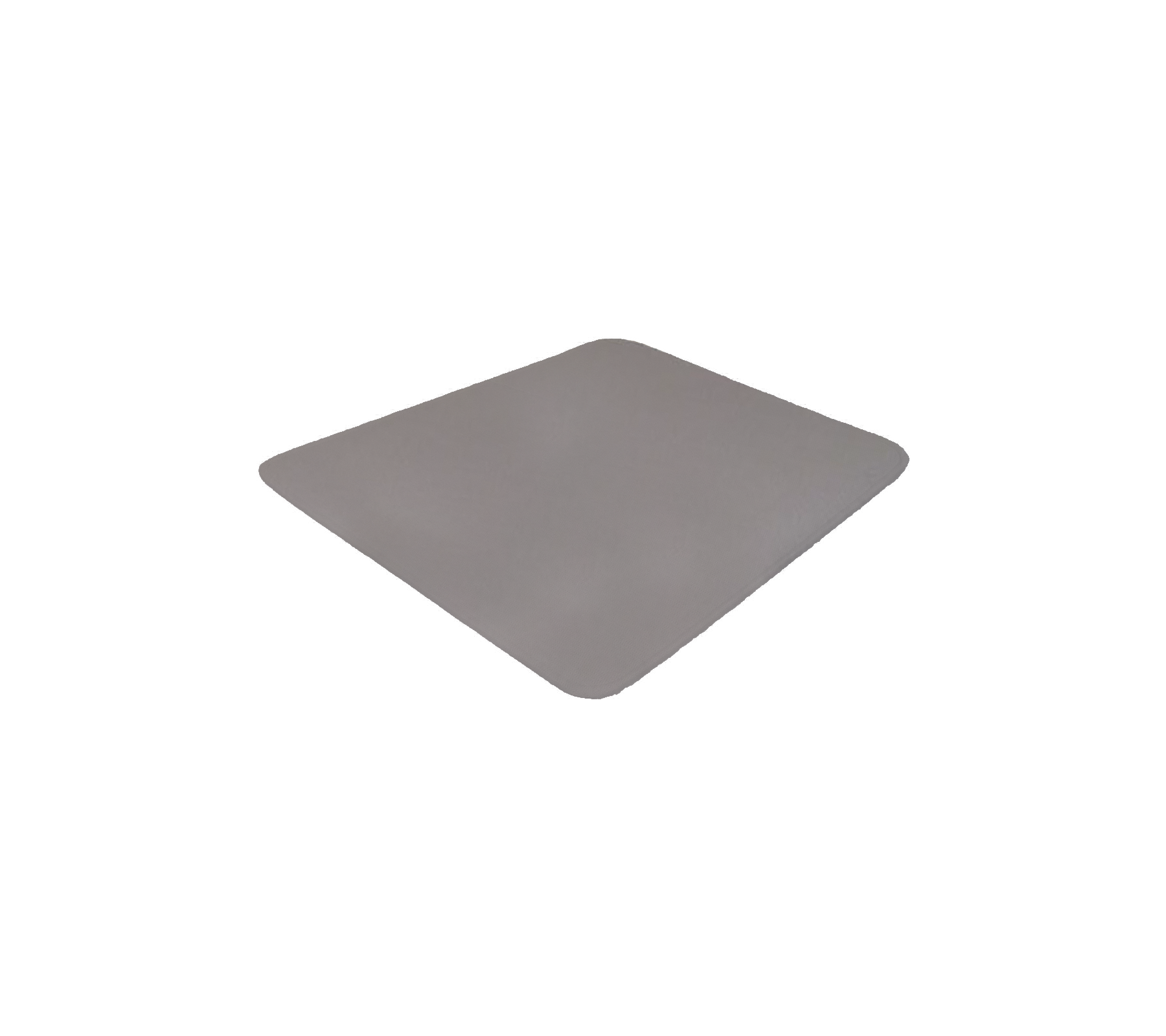 Gray rectangular surface with rounded edges, suitable for various applications and designed for versatility and durability.